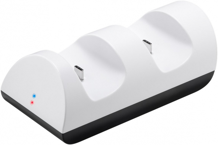 Goobay - PS5 Dual Charging Station til op til to PS5-controllere Goobay - PS5 Dual Charging Station til op til to PS5-controllere