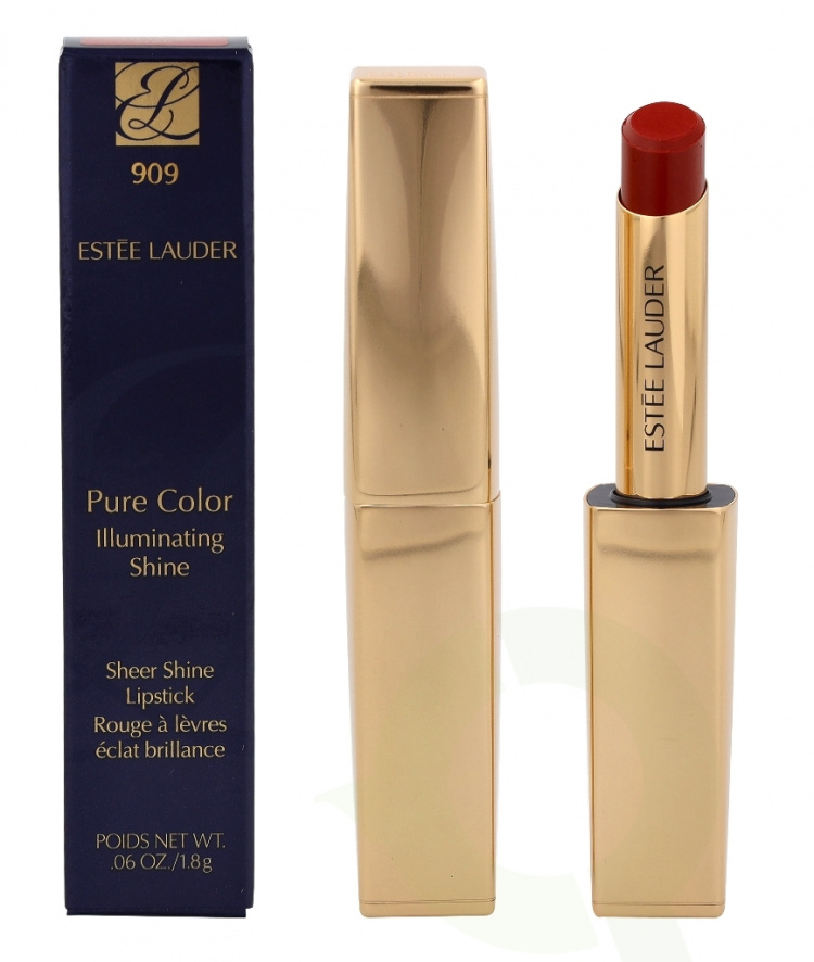 Estee Lauder E.Lauder Pure Color Illuminating Shine Sheer Shine Lipstick 1.8 gr #909 Virtual Star