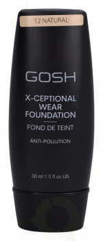 Gosh X-Ceptional Wear Foundation Long Lasting Makeup 30 ml #12 Natural