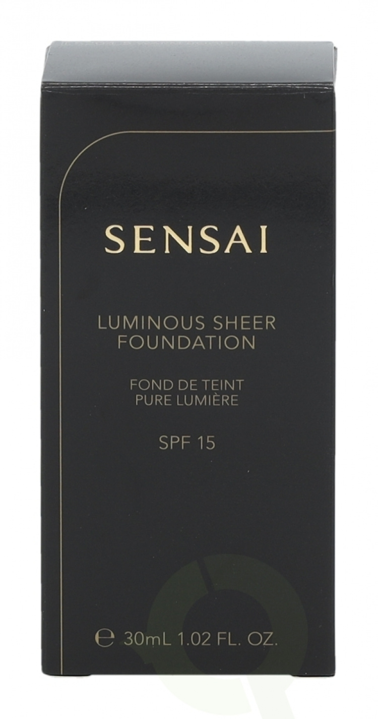 Kanebo Sensai Luminous Sheer Foundation SPF15 30 ml LS204.5 Warm Beige