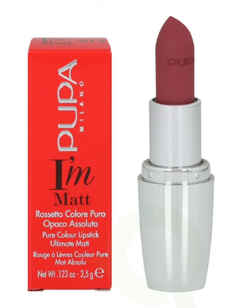 Pupa Milano Pupa I\'M Matt Lipstick 3.5 gr #013 Brown Rose
