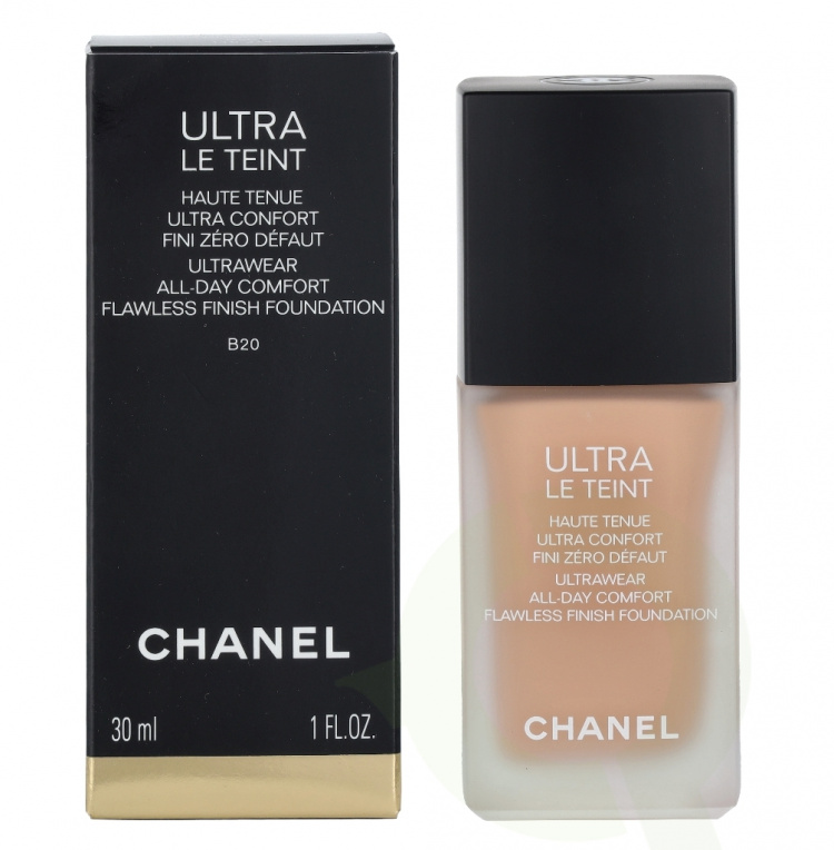 Chanel Ultra Le Teint Flawless Finish Fluid Foundation 30 ml B20