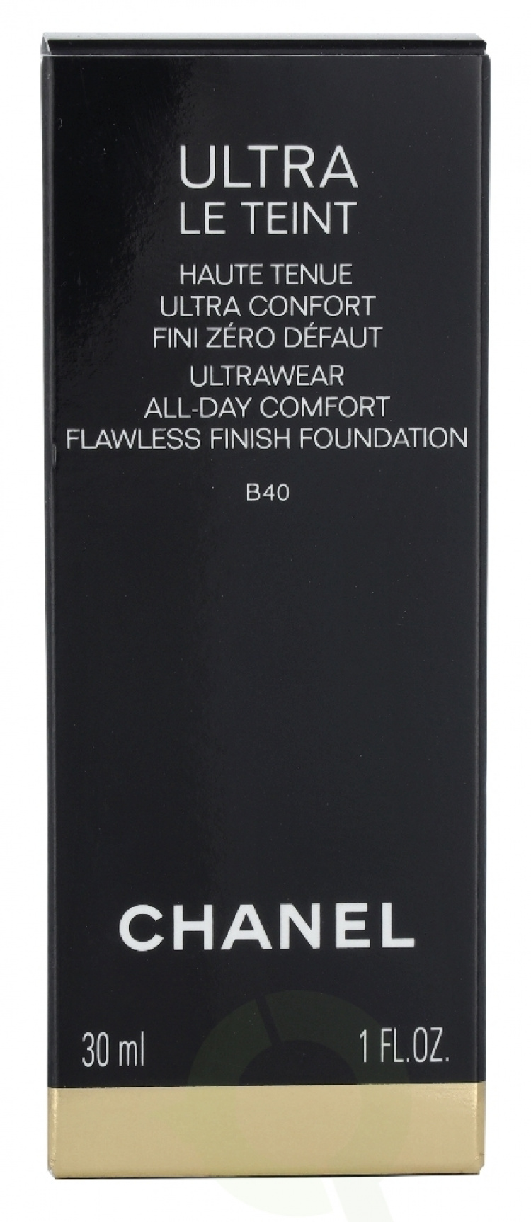 Chanel Ultra Le Teint Flawless Finish Fluid Foundation 30 ml B40