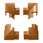 D-LINE Adapter Kit 22x22mm 4 Dele Egfarvet