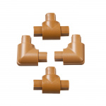 D-LINE Adapter Kit 16x8mm 4 Dele Egfarvet