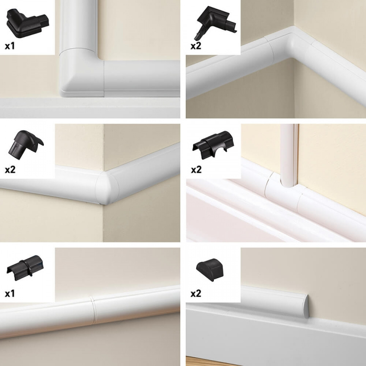 D-LINE Accessory Kit 30x15 Black