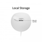 Hombli Smart Compact Kamera Udendørs Hvid Hombli Smart Compact Kamera Udendørs Hvid