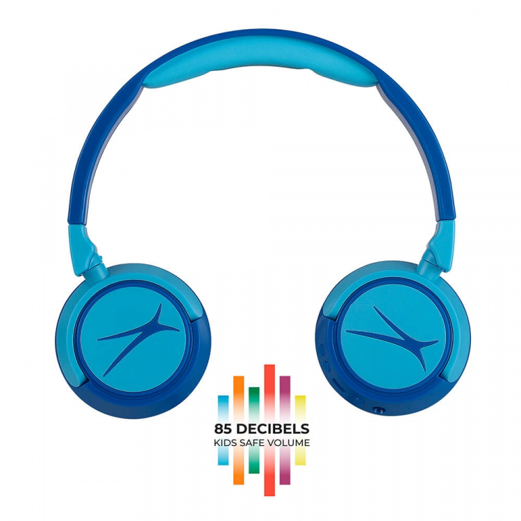 Altec Lansing Høretelefoner Kids Trådløs 2i1 On-Ear Blå