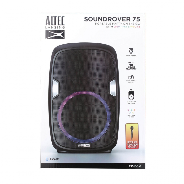 Altec Lansing Højttaler Fest IMT8100 SoundRover 75 Sort