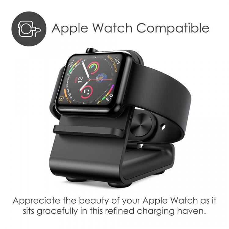 Desire2 Ladestander Restore til Apple Watch Sort Desire2 Ladestander Restore til Apple Watch Sort