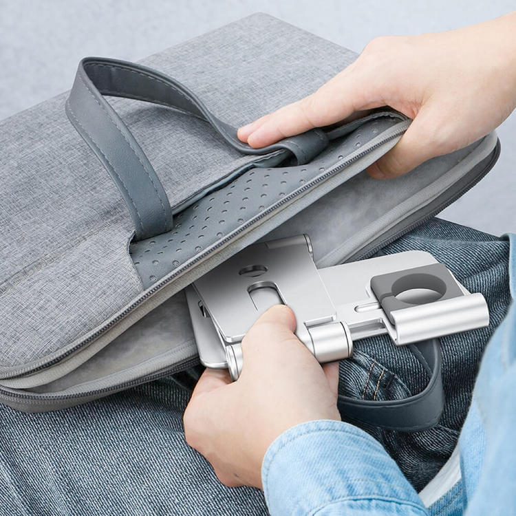 Desire2 Opladerstander Restore Pro til Apple Watch Silver Desire2 Opladerstander Restore Pro til Apple Watch Silver