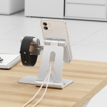 Desire2 Opladerstander Restore Pro til Apple Watch Silver Desire2 Opladerstander Restore Pro til Apple Watch Silver