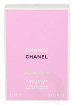 Chanel Chance Eau Fraiche Giftset 60 ml, 3x Edt Spray Refill 20Ml - Twist and Spray