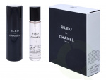 Chanel Bleu De Chanel Pour Homme Giftset 60 ml, Edt Spray 20ml/2x Edt Spray Refill 20ml - Travel Sprays
