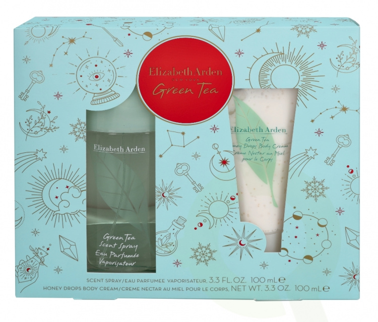 Elizabeth Arden E.Arden Green Tea Giftset 200 ml, Edp Spray 100ml/Body Cream 100ml