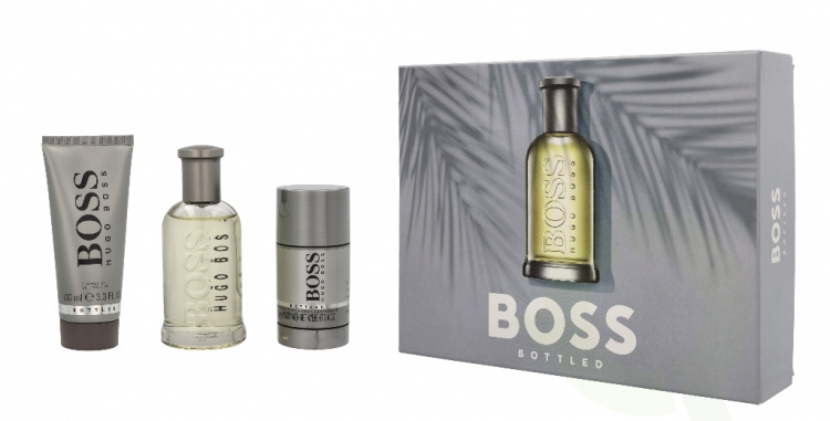 Hugo Boss Bottled Giftset 275 ml Edt Spray 100ml/Shower Gel 100ml/Deo Stick 75ml
