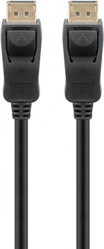 Goobay DisplayPort™-forbindelseskabel 1.4 DisplayPort™ stik > DisplayPort™ stik, 8K @ 60Hz, 1 m Goobay DisplayPort™-forbindelseskabel 1.4 DisplayPort™ stik > DisplayPort™ stik, 8K @ 60Hz, 1 m