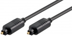 Goobay Toslink-kabel 5 mm Toslink-hanstik > Toslink-hanstik, ø 5 mm, 1 m