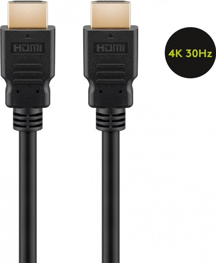 Goobay Højhastigheds HDMI™-kabel med Ethernet HDMI™ stik (type A) > HDMI™ stik (type A), 10 m Goobay Højhastigheds HDMI™-kabel med Ethernet HDMI™ stik (type A) > HDMI™ stik (type A), 10 m