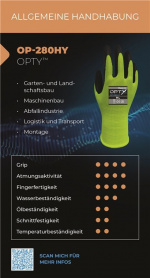 Wonder Grip OP-280HY Maskinteknik, Montage, Have- og anlægsgartneri, Affaldsindustri, Logistik og transport, XL/10