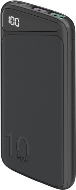 Goobay Hurtig opladning Powerbank 10.000 mAh (USB-C™ PD, QC 3.0) Kraftfuld powerbank med statusdisplay, Quick Charge-kompatibel Goobay Hurtig opladning Powerbank 10.000 mAh (USB-C™ PD, QC 3.0) Kraftfuld powerbank med statusdisplay, Quick Charge-kompatibel