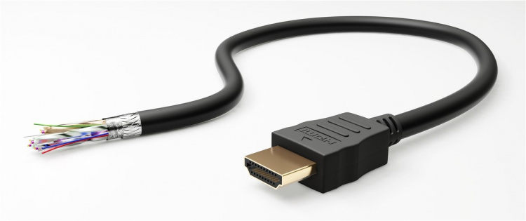 Goobay Ultrahøjhastigheds HDMI™-kabel med Ethernet, certificeret HDMI™ stik (type A) > HDMI™ stik (type A), 1 m Goobay Ultrahøjhastigheds HDMI™-kabel med Ethernet, certificeret HDMI™ stik (type A) > HDMI™ stik (type A), 1 m