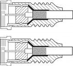 Goobay SAT-antennekabel (Class A+, >95 dB), 3x afskærmet F-stik > F-stik (fuldt afskærmet), 5 m