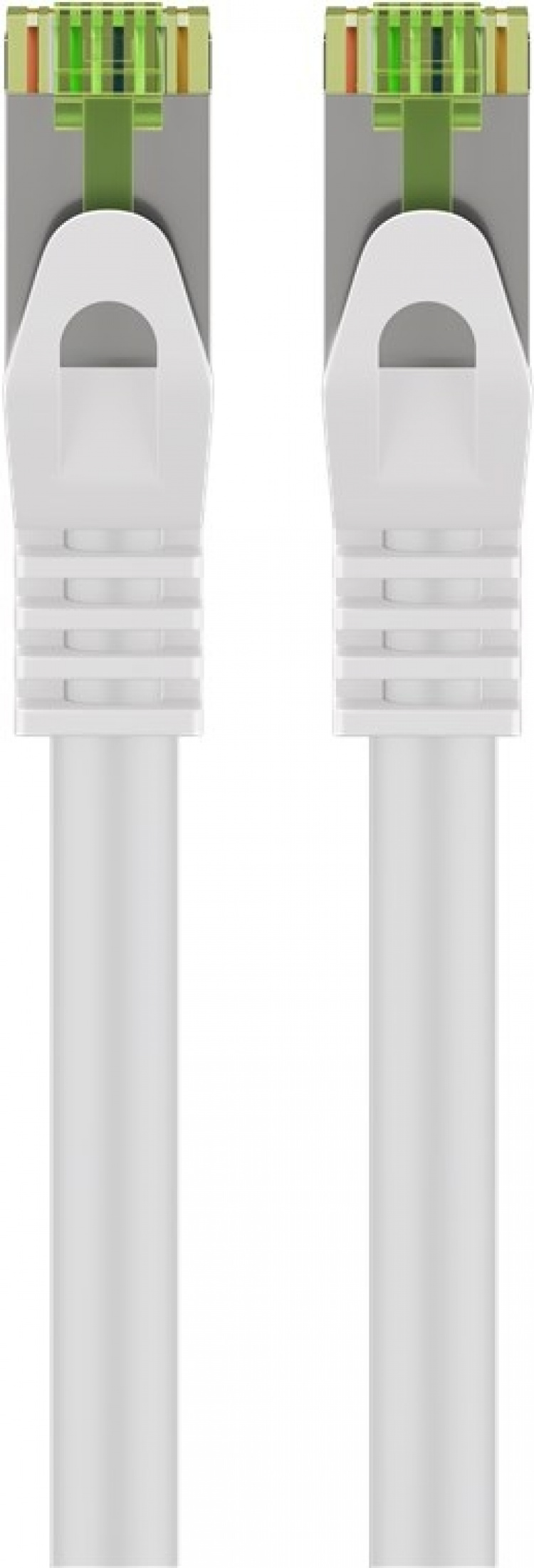 Goobay RJ45 netværkskabel med CAT 8.1 S/FTP råkabel, AWG 26, hvid kobberleder, LSZH halogenfri kabelkappe, RJ45-stik (CAT 6A), 7.5 m Goobay RJ45 netværkskabel med CAT 8.1 S/FTP råkabel, AWG 26, hvid kobberleder, LSZH halogenfri kabelkappe, RJ45-stik (CAT 6A), 7.5 m