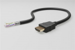 Goobay Højhastigheds HDMI™-kabel 270° med Ethernet HDMI™ stik (type A) > HDMI™-hanstik (type A), 1 m