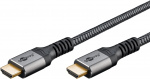 Goobay Ultrahøjhastigheds HDMI™-kabel, 3 m, Sharkskin Grey HDMI™ stik (type A) > HDMI™ stik (type A) Goobay Ultrahøjhastigheds HDMI™-kabel, 3 m, Sharkskin Grey HDMI™ stik (type A) > HDMI™ stik (type A)