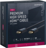 ClickTronic Højhastigheds HDMI™-kabel med Ethernet Premium-kabel | 1x HDMI™-stik 1x HDMI™-stik | 7,5 m | UHD 4K @ 60 Hz ClickTronic Højhastigheds HDMI™-kabel med Ethernet Premium-kabel | 1x HDMI™-stik 1x HDMI™-stik | 7,5 m | UHD 4K @ 60 Hz