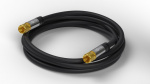 Goobay SAT-antennekabel (135 dB), 4x afskærmet guldbelagt, F-stik > F-stik, 5 m Goobay SAT-antennekabel (135 dB), 4x afskærmet guldbelagt, F-stik > F-stik, 5 m
