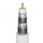 Goobay SAT-antennekabel (135 dB), 4x afskærmet guldbelagt, F-stik > F-stik, 5 m Goobay SAT-antennekabel (135 dB), 4x afskærmet guldbelagt, F-stik > F-stik, 5 m