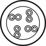 Goobay CAT 6 netværkskabel, U/UTP, hvid CCA kobberblanding til SOHO applikationer, AWG 23/1 (solid), PVC, 100 m