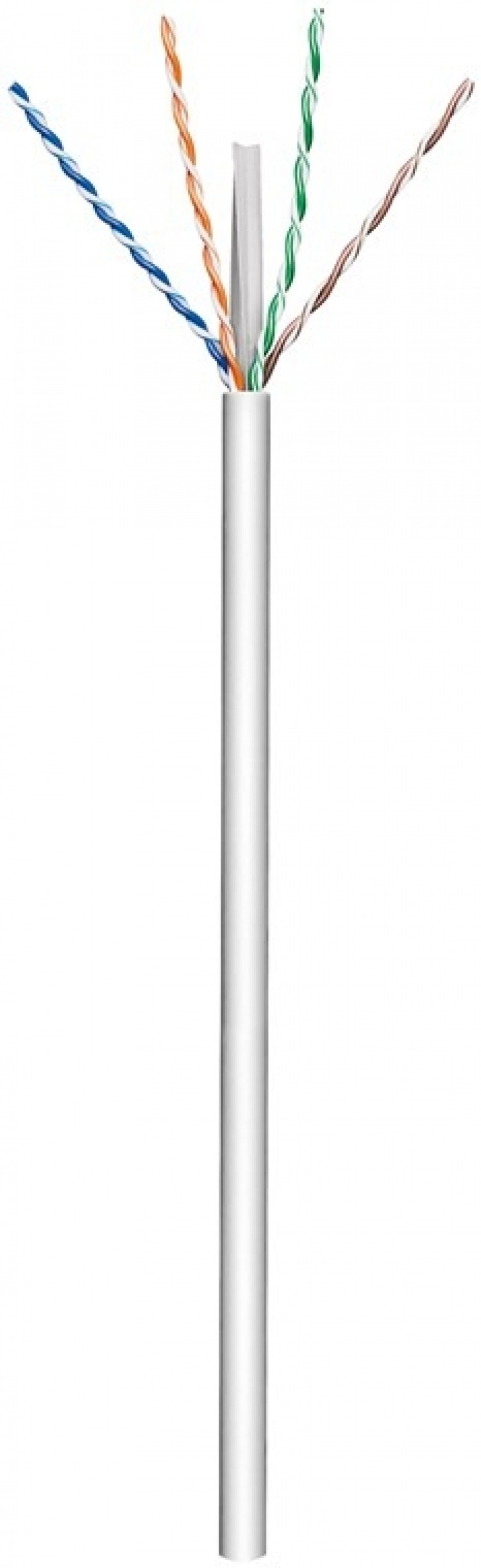 Goobay CAT 6 netværkskabel, U/UTP, grå kobberbeklædt aluminiumleder (CCA), AWG 23/1 (solid), kabelkappe PVC, 305 m Goobay CAT 6 netværkskabel, U/UTP, grå kobberbeklædt aluminiumleder (CCA), AWG 23/1 (solid), kabelkappe PVC, 305 m