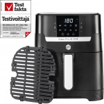 OBH Nordica Easy Fry & Grill Precision Airfryer med grillfunktion, Svart