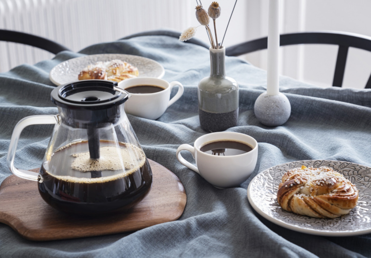 OBH Nordica -lasikannu Blooming-kahvinkeittimiin, 1,25 L