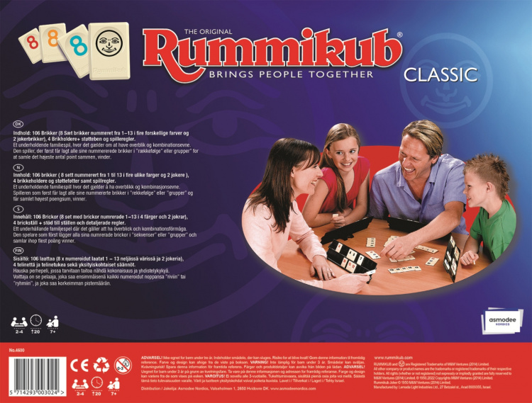 Rummikub Classic brädspel