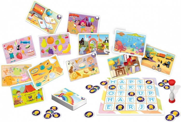 Tactic Learning Word Rally - brädspel