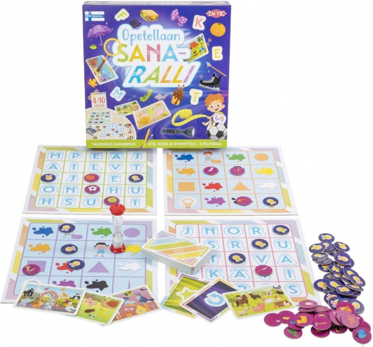 Tactic Learning Word Rally - brädspel