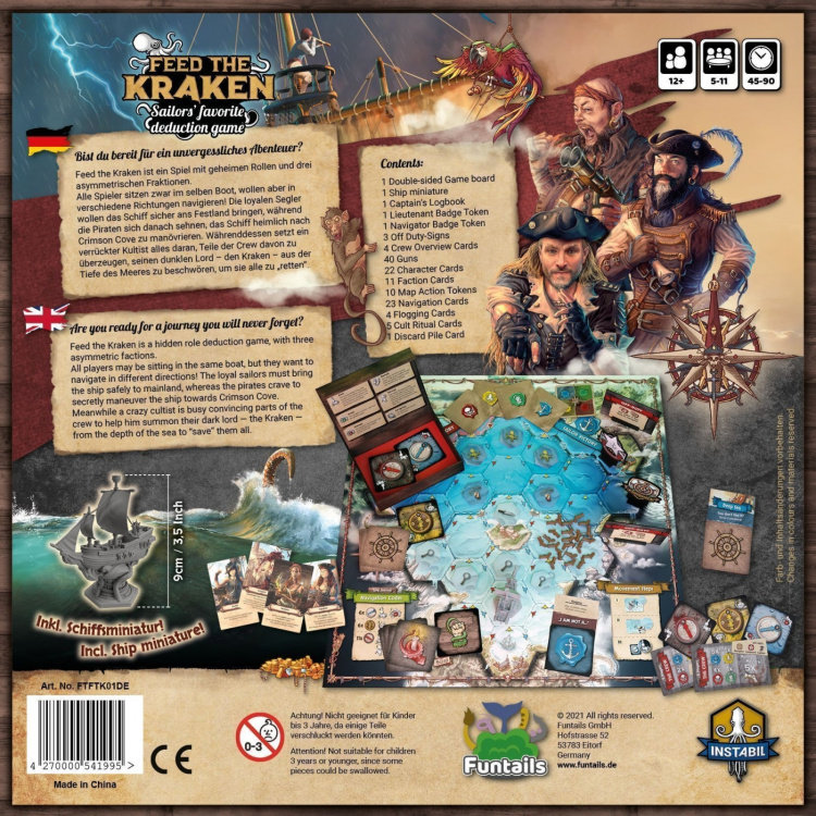 Feed the Kraken - brädspel (ENG)
