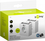 Goobay Set med 2, digital timer Lättanvänd digital timer