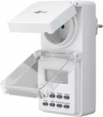 Goobay Set med 2, digital timer IP44 Lättanvänd digital timer Goobay Set med 2, digital timer IP44 Lättanvänd digital timer