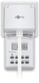 Goobay Set med 2, digital timer IP44 Lättanvänd digital timer Goobay Set med 2, digital timer IP44 Lättanvänd digital timer