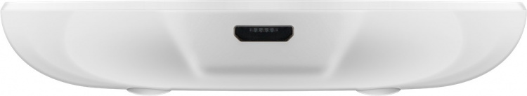 Goobay Trådlös laddare 5 W, vit för smartphones och enheter med stöd för Qi-standarden