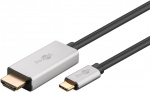 Goobay USB-C™ till HDMI™-adapterkabel, 3 m USB-C™-kontakt > HDMI™-kontakt (typ A) Goobay USB-C™ till HDMI™-adapterkabel, 3 m USB-C™-kontakt > HDMI™-kontakt (typ A)