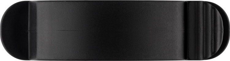 Goobay Kabelhanteringsklämma 3 urtag, svart 3-pack för att ordna och fästa, avtagbar