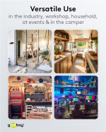 Goobay Kabeltrumma 15 m Praktiskt och lämpligt för inomhusbruk