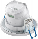 Goobay Infraröd rörelsedetektor för infälld montering i taket, 360°-detektion, 8 m räckvidd, för inomhusbruk (IP20), LED-anpassad Goobay Infraröd rörelsedetektor för infälld montering i taket, 360°-detektion, 8 m räckvidd, för inomhusbruk (IP20), LED-anpassad