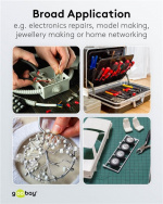 Goobay Sidavbitare, 110 mm perfekt för elektriker och finmekaniker